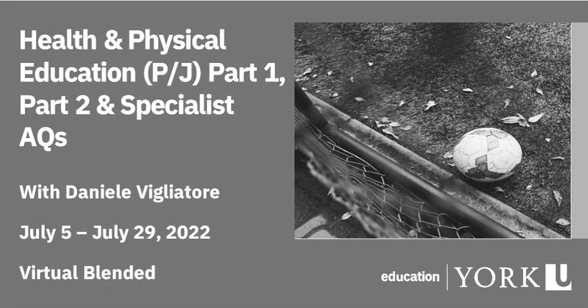 PhysEdDynasty's tweet photo. @YorkUedPL Still time and room to join enthusiastic Ts looking to build their #Physed & #Healthed teaching capacities in the comforts of their own homes π‘
ππhttps://t.co/sG18d1gRhc
#onted #Oned #ontHPE #inspireHPE #EduTwitter @CityofPickering @cityoftoronto @cityofmarkham https://t.co/3FS8ZpLdA7