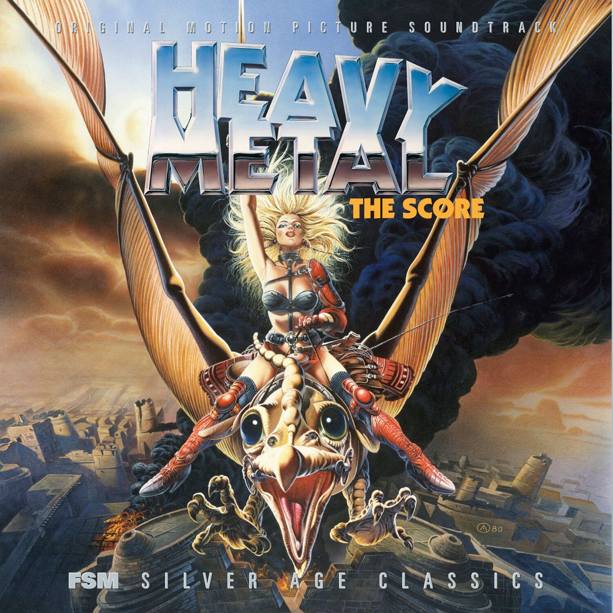 .
#AlbumCoverObjects 

Day  28 ~ Fantasy Scene  ✨🔥✨

HEAVY METAL ~ THE SCORE  ✨🔥✨

Featured Bands : Cheap Trick,  Black Sabbath,  Devo, Donald Fagen,
Stevie Nicks,  Blue Oyster Cult,  Sammy Hagar,  Journey,  Nazareth,
Grand Funk Railroad,  Les Riggs,  Don Felder,  Trust.