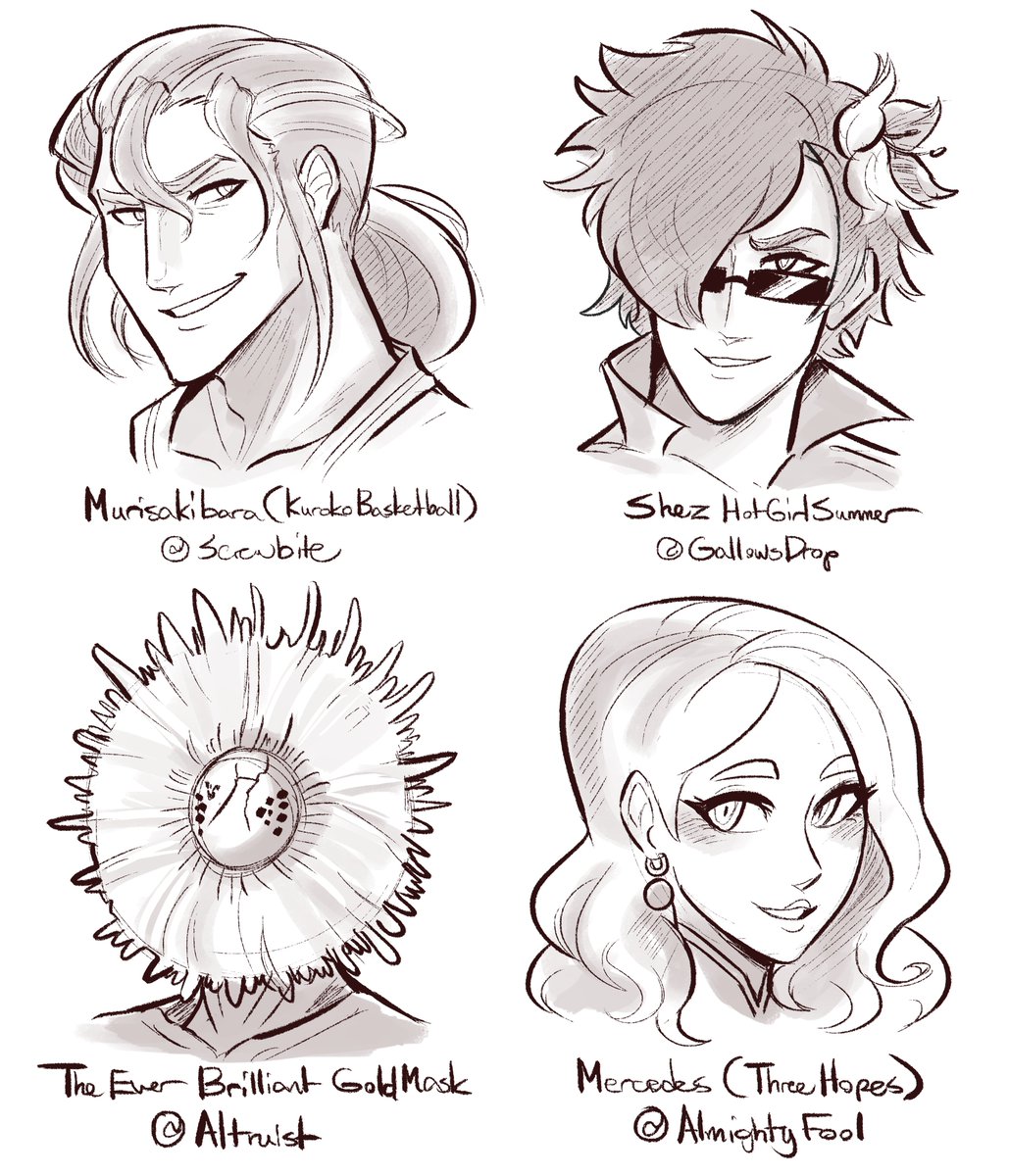 Some headshot requests for the month~ 