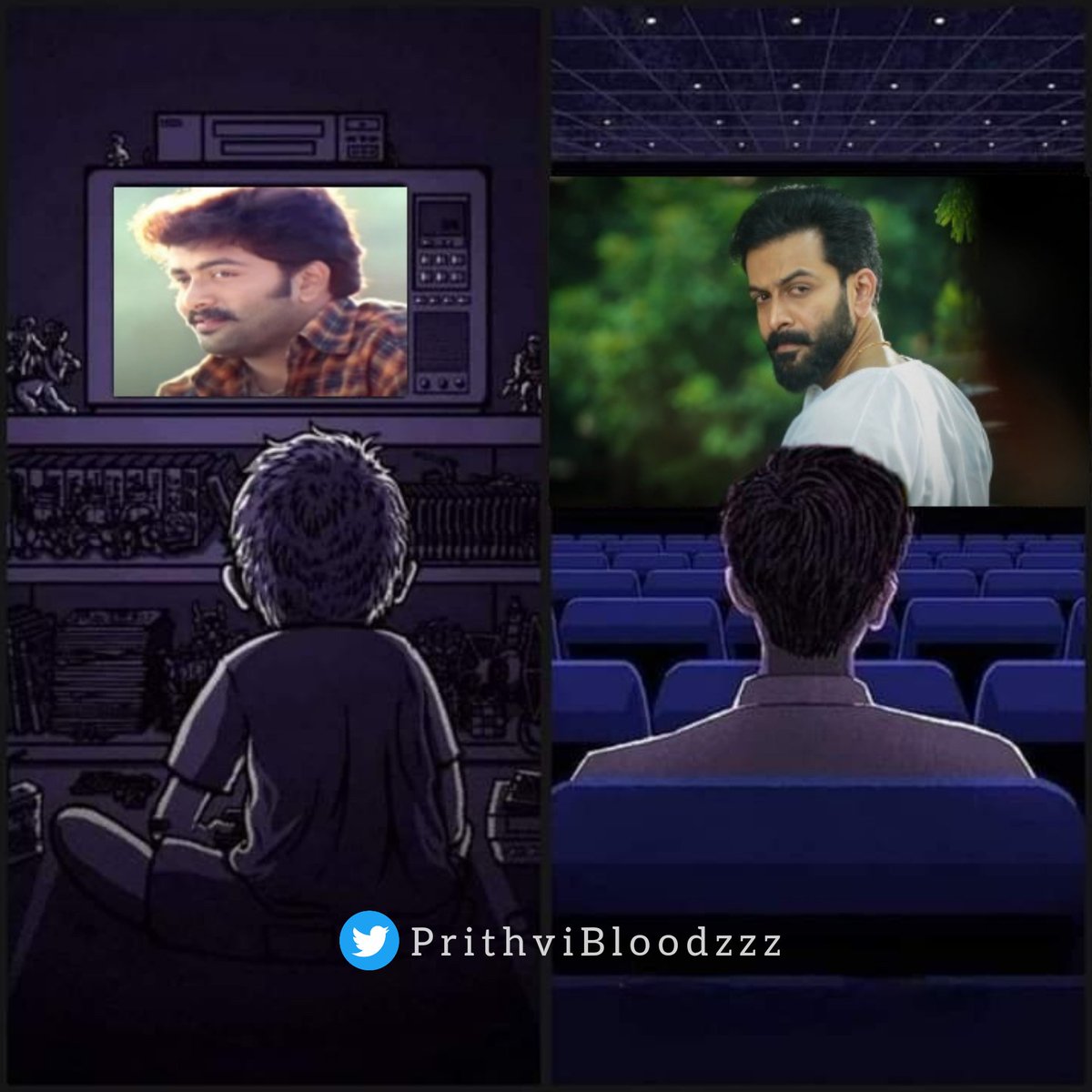 PBloodzzz's tweet photo. 😜ചെറുപ്പത്തിൽ  സ്റ്റൈൽ രാജായി വന്ന്‌ മനസ്സിൽ കയറിയ മൊതലാണ്
 👑@PrithviOfficial😘ഇപ്പോ കടുവാക്കുന്നേൽ കുറുവച്ചനായി വെള്ളിത്തിരയിലേക്കുള്ള രാജുവേട്ടന്റെ വരവിനായി കാത്തിരിക്കുന്നു.jul 7th
#superstar #Prithviraj #kaduva #prithvibloodzzz #ShajiKailas
@PrithvirajPro @magicframes2011 https://t.co/8u3Sjtdao6