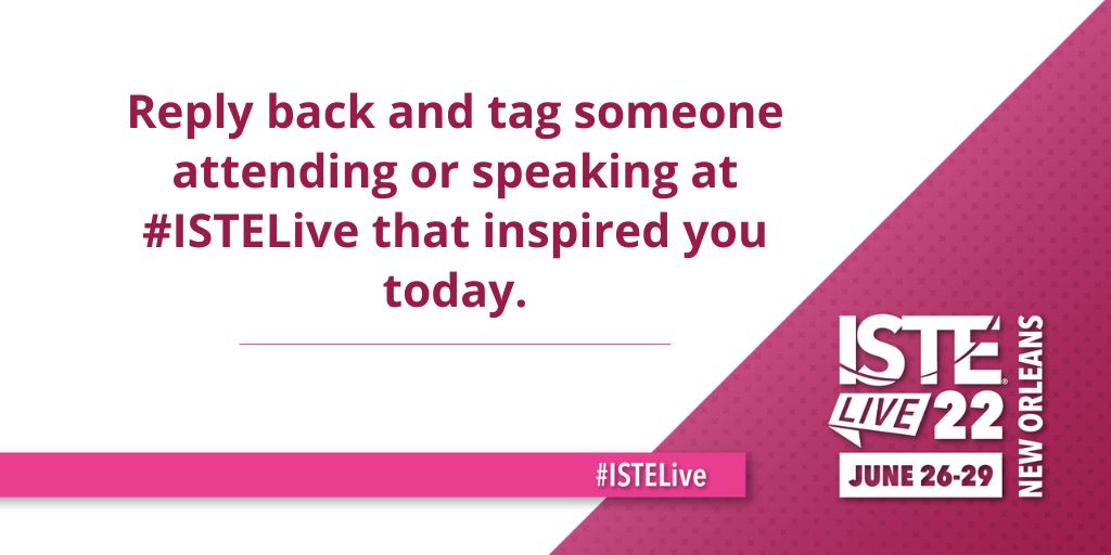 ISTE+ASCD tweet media