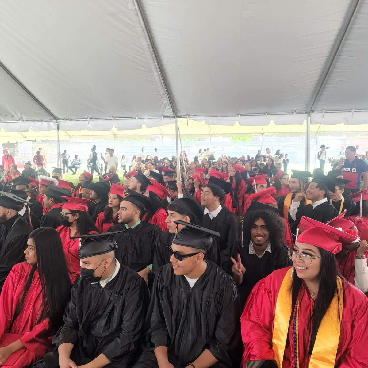 AMindfulTalk_'s tweet photo. It has been almost a year since I retired from the DOE and left my beloved BSSJ, It was so beautiful to see my other babies graduate today. ❤️🙏🏾🤗 I felt so loved and most of all, so grateful to see them succeed and do so well.  @BKNHSSuptRoss @ExecSuptKWatts @TerrencePaulin https://t.co/0Si0iirM0L