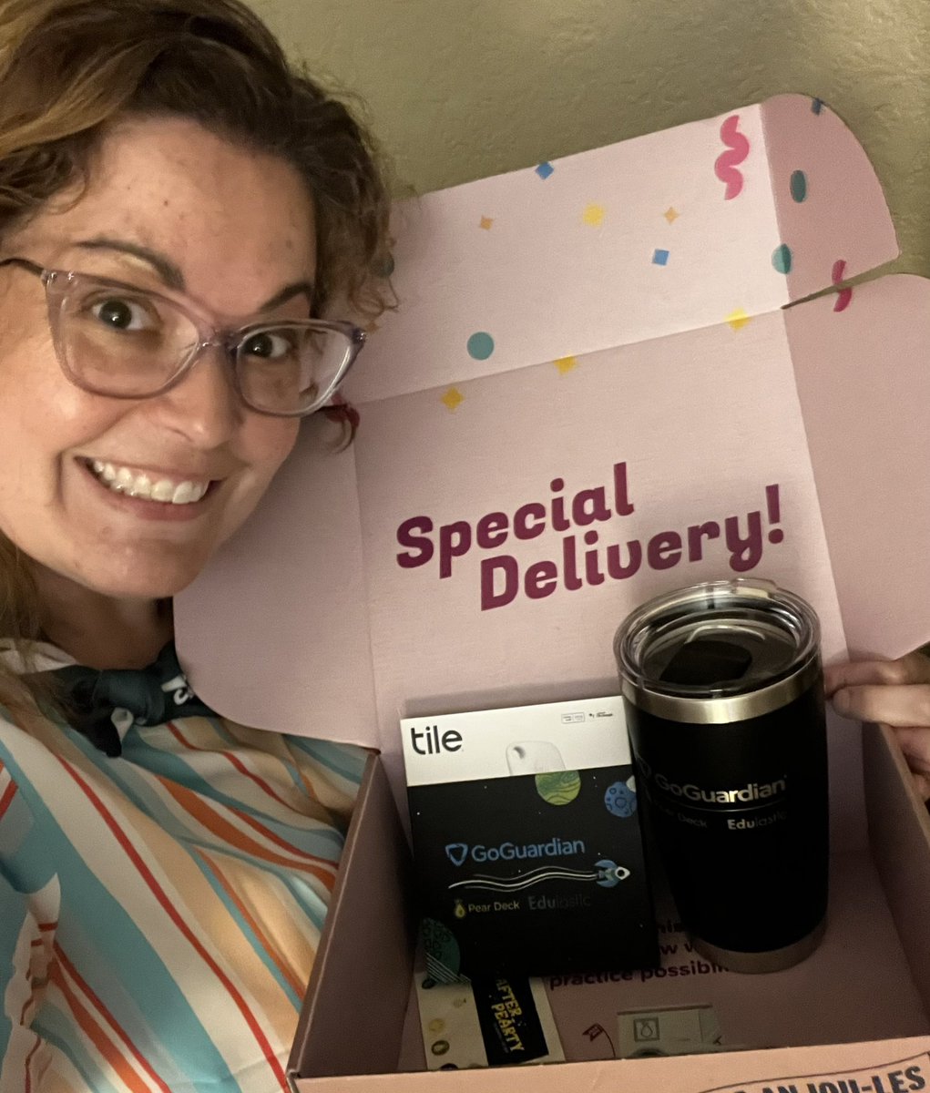 EdTech4Tots's tweet image. @PearDeck was an exceptional host at the #AfterPearty and I&apos;m excited about #ProjectPear!  Thanks for the demo, comraderie, and unexpected prize.  Win this prize and you&apos;ll never lose again with @TheTileApp... All while staying hydrated. 😉 @iste #ISTELive #NOLA #TileItFindIt