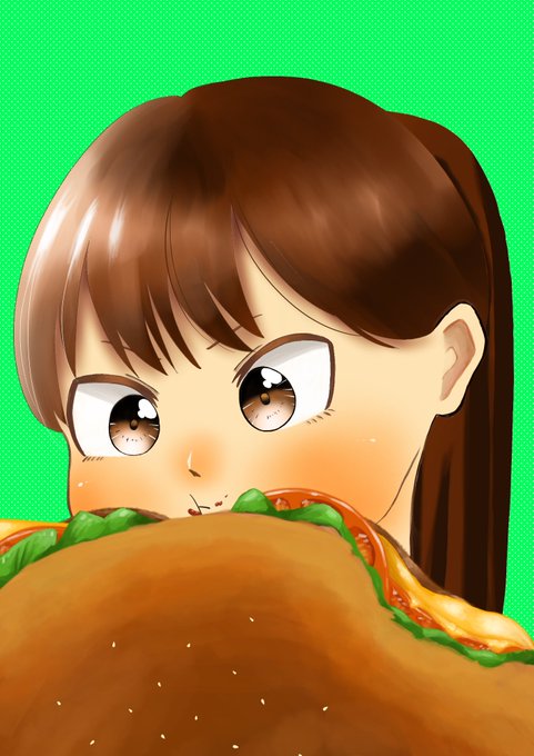 ハンバーガーのtwitterイラスト検索結果