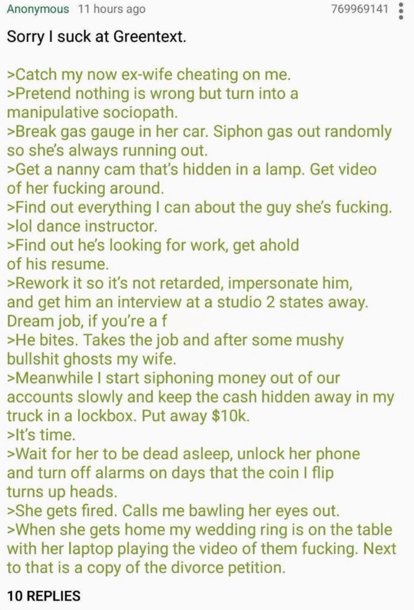 Greentext Poster (@greentextrepost) on Twitter photo 