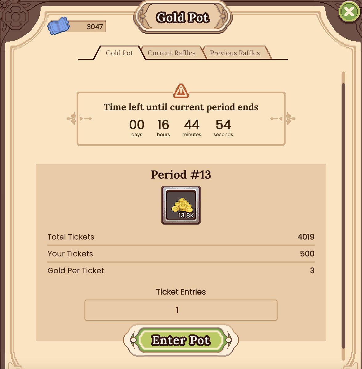 Our amazing devs did it again! The Raffle Master is now open -- make sure to participate for those sweet rewards! 
#defikingdoms #dfkchain #kingdomstudios