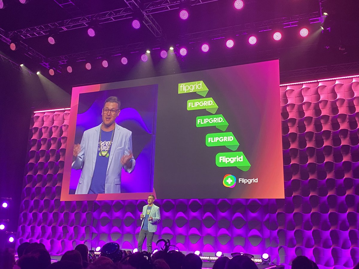 Been with you since the beginning! <a href="/getbradford/">Bradford Hosack 📖</a> was so helpful to get the app working on our district’s old tablets. Even arranged for one to be mailed from🇨🇦 to Minneapolis &amp; pushed an app update to accommodate our district. That’s commitment 2 #StudentVoice! #FlipFest @Flipgrid