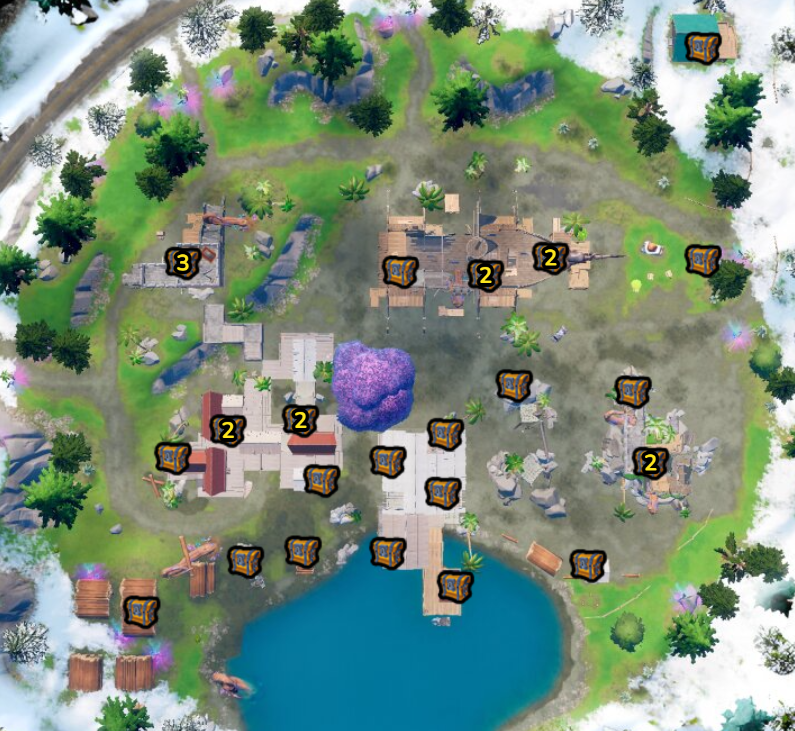 FortniteDotGG's tweet photo. https://t.co/2kT5R0G3c1 is updated with all new spawn locations, logjam lotus variants, npcs, quests, weapon changes and cosmetics

i'm sorry for the delay, i've been sick for the last few days https://t.co/bYoFkkIHgL
