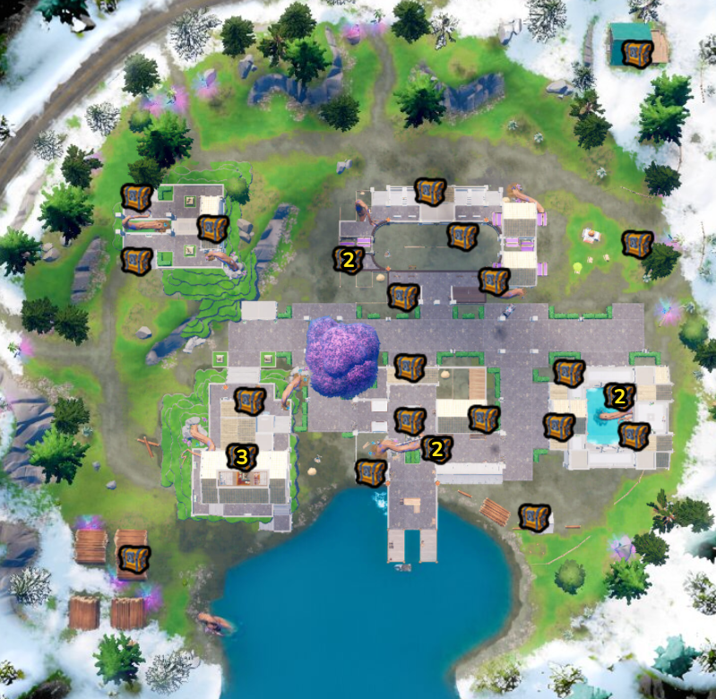 FortniteDotGG's tweet photo. https://t.co/2kT5R0G3c1 is updated with all new spawn locations, logjam lotus variants, npcs, quests, weapon changes and cosmetics

i'm sorry for the delay, i've been sick for the last few days https://t.co/bYoFkkIHgL
