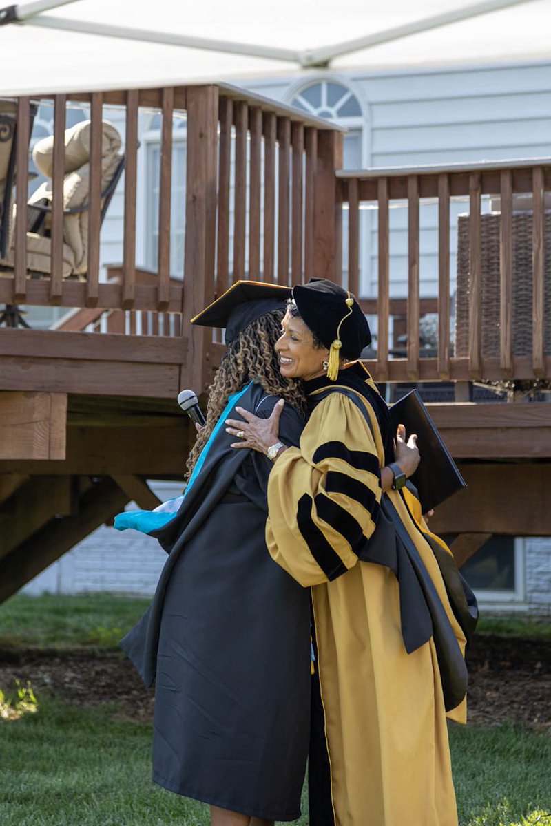 jac2868's tweet photo. GOD IS AWESOME! The last couple of months have been difficult mom passed away and I tested positive for Covid which prevented me from attending my commencement at Bowie State University. This weekend @PresBreaux presented me with my diploma- FOREVER GRATEFUL!! https://t.co/wFykpeG05l
