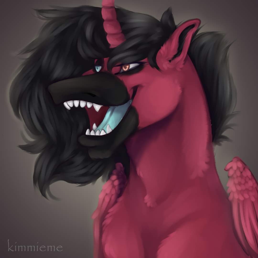 Kimmieme3's tweet photo. Mhm so she's my first important ponysona in my life. And i want to do a portrait of her. I hope you like it

#mlp #ponysona #digitalartist https://t.co/HTPqGaywva