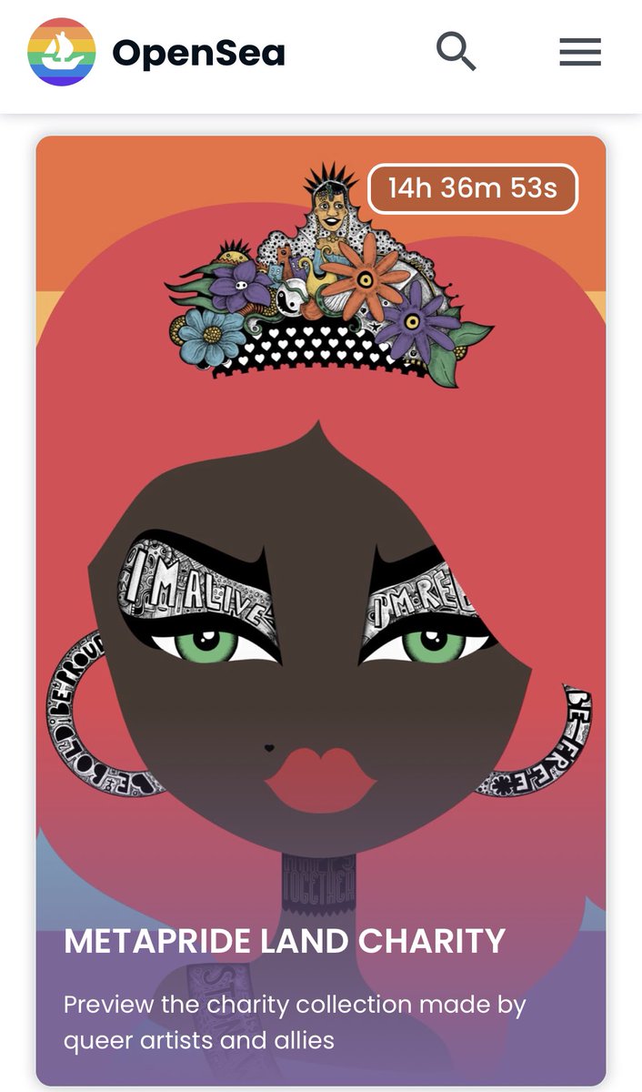 RoyalUrbanArt's tweet photo. 14 hour countdown!🌈❤️🌈

#metaprideland https://t.co/ORfn3zMgli