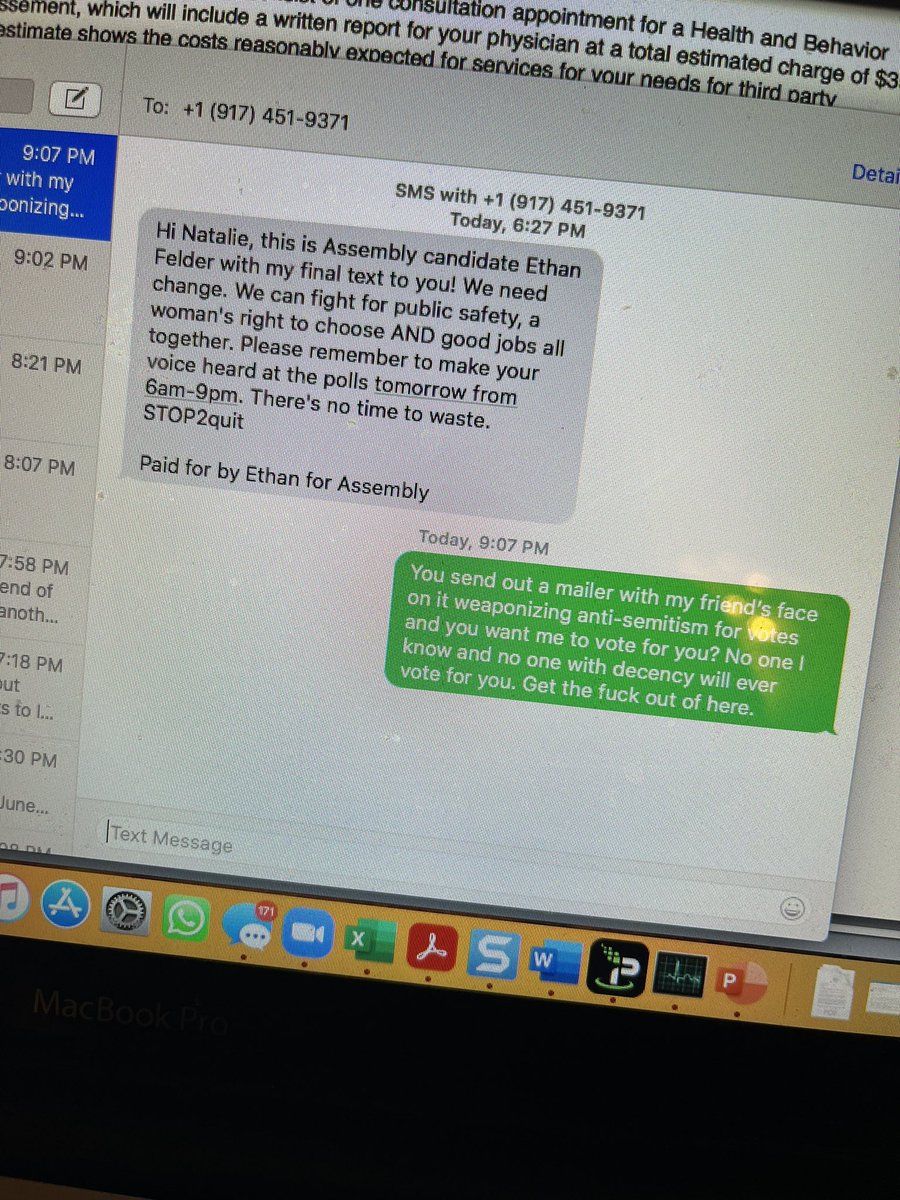 DigitallyNat's tweet photo. If anyone wants to let this dirt bag’s campaign know how utterly inappropriate it was to put a private citizen’s face on a mailer and libel them feel free to zoom in on the phone number https://t.co/iFC5Wd4wQV
