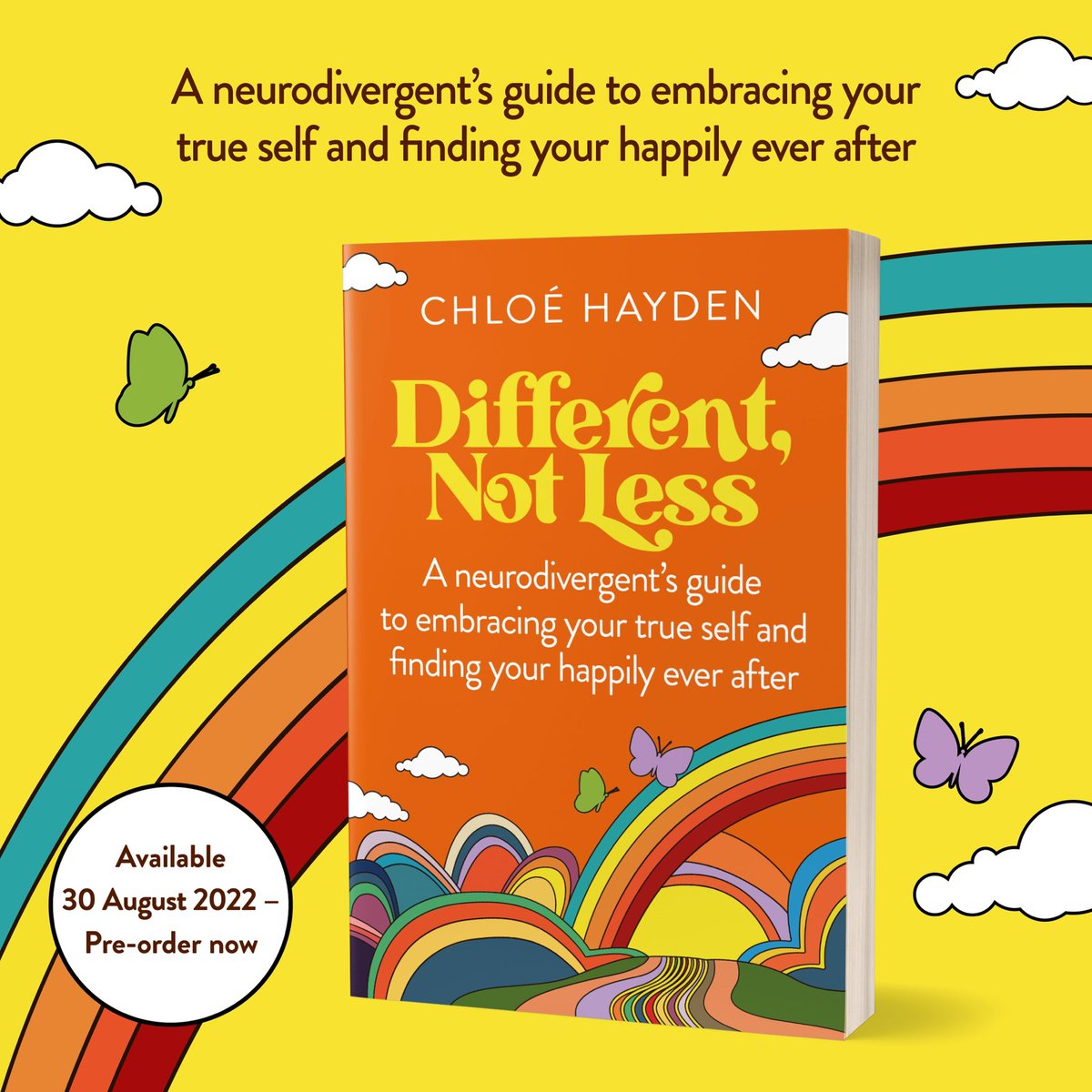 chloeshayden's tweet photo. DIFFERENT, NOT LESS
AVAILABLE FOR PRE ORDER NOW, AVAILABLE FROM ALL GOOD BOOKSTORES AUGUST 30

Your fairytale is about to begin.

PRE ORDER HERE:
https://t.co/eDAngOdwiR https://t.co/fRDLs6JmnP