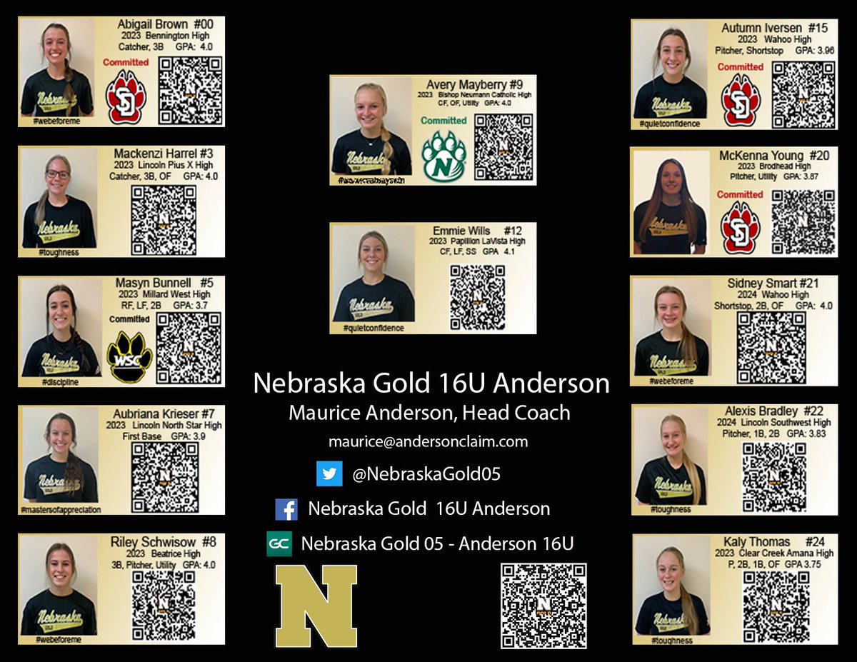 NebraskaGold05's tweet photo. @OmahaSB @Jen_Daro @allie_helton Drive safe coaches and hope to see you at a game or two of ours! #GoldDNA #NebraskaTheGoodLife https://t.co/O7Otn8yoNS