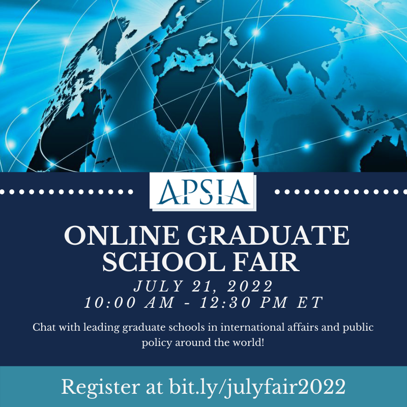 We may not be able to connect in-person, but we’re still eager to chat online! 

Join us at our Online #GradSchool Fair on July 21 and see why grad school could be the next step for you! 

bit.ly/julyfair2022