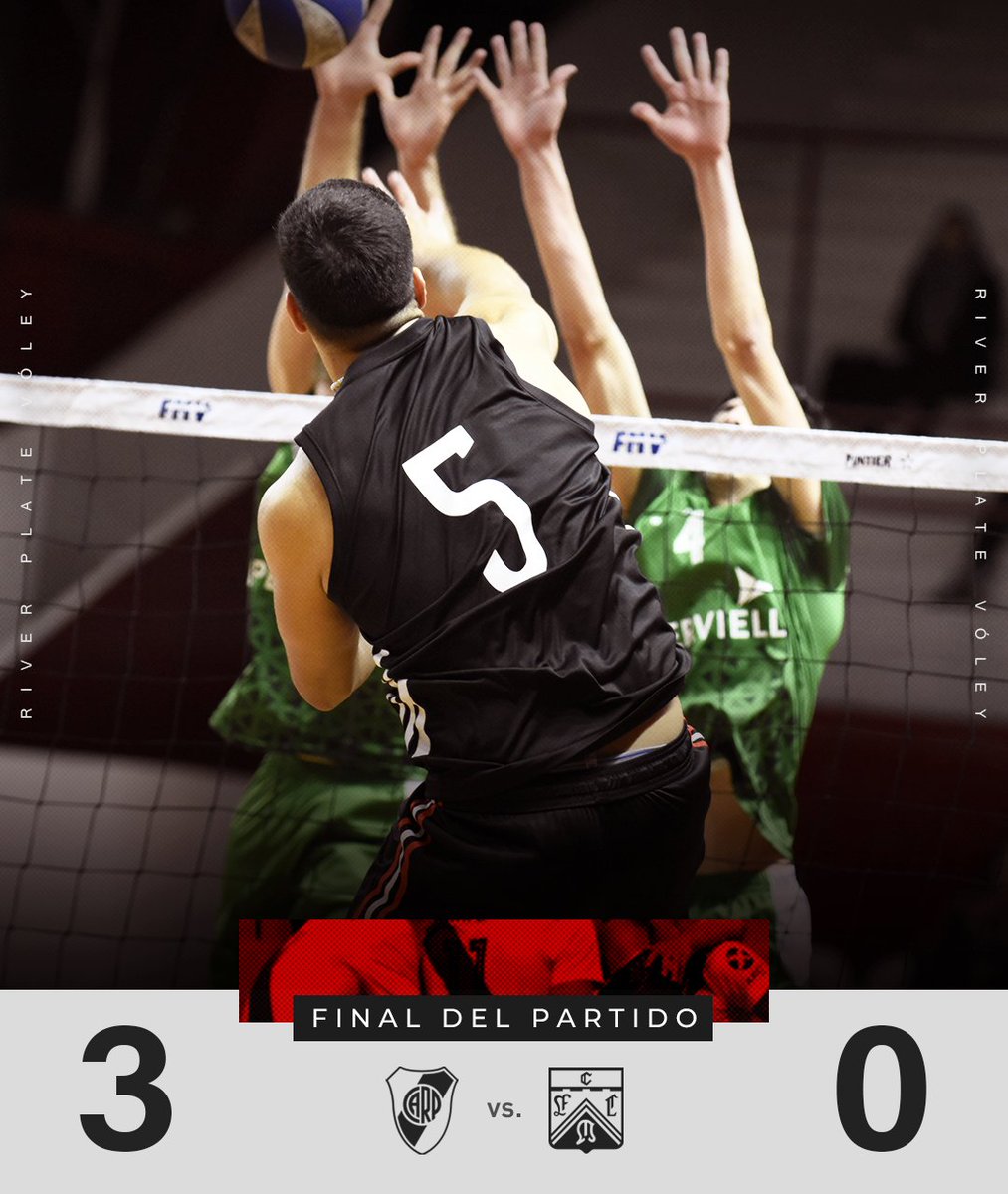 RiverVoley's tweet photo. ¡¡GANÓ RIVER!! 🏐❤️🏐💪 https://t.co/V1yLJ26UsZ