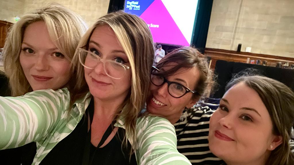 KateWellham's tweet image. LOVED tonight. I got to experience @DustandMetal in full for the first time along with the audience, with live score. Massive congrats to @BlanchePictures for defying the odds to make this film and bringing some Vietnamese archive to the UK for the first time at #sheffdocfest2022