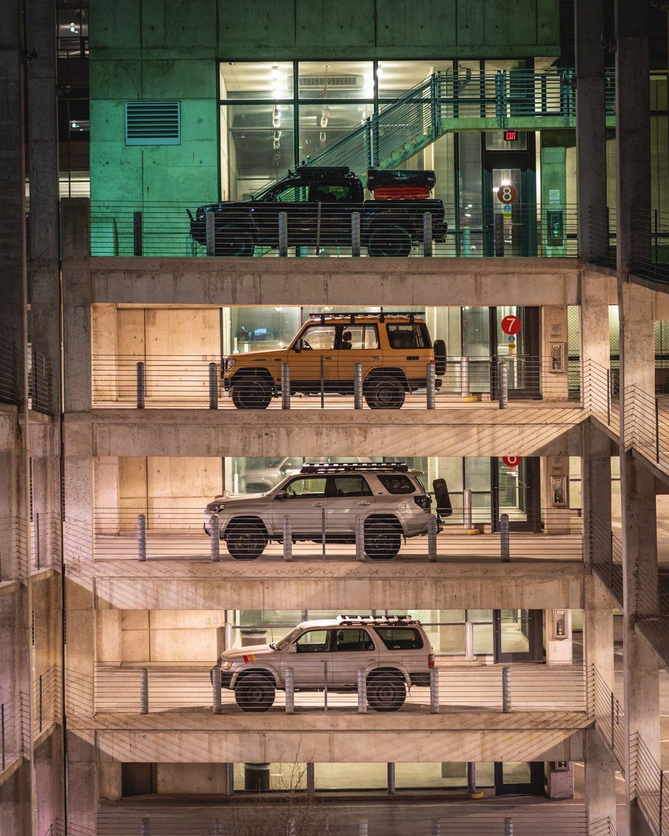 Powers4x4's tweet photo. Toyota parking only. 
@Toyota @ToyotaJunkies 
#toyota #tacoma #4runner #landcruiser https://t.co/GUSwTy966a