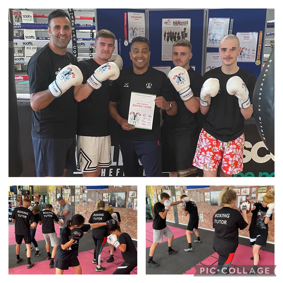 BoxingAwards's tweet image. #Inglesboxinggym #Sheffield to run #boxingprogram in the summer holidays Likewise with #rightstuffboxinggym in #stafford I ran a #Padworkcourse as the young people prepared for their boxing summer camp #communityboxingclub #boxingdevelopment #dontthinkyoucanknowyoucan 👊🏾💥
