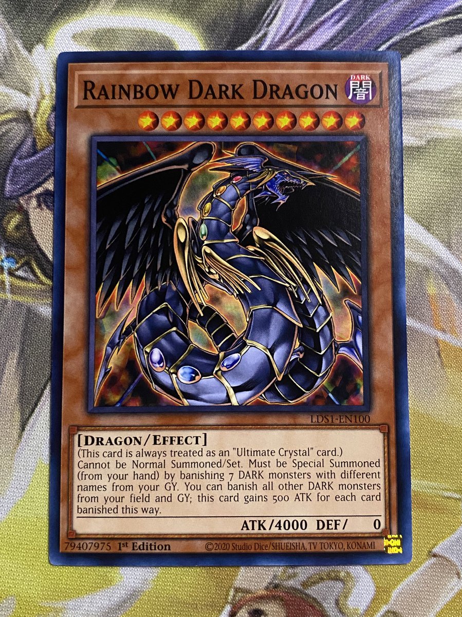 MageAmazed's tweet photo. #GXJune - #CardOfTheDay, Day 27: Rainbow Dark Dragon! When Jesse was infused with the spirit of Yubel, not only was he overtaken by darkness, but his monsters as well... #YuGiOh #YuGiOhGX
https://t.co/arASkqbu7t https://t.co/43c67hRmlH