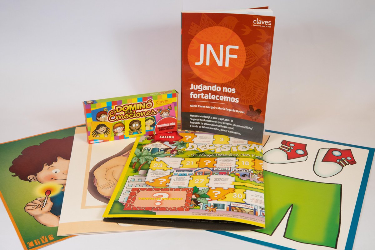 ProgramaClaves's tweet image. Desde el 27 de junio al 3 de julio hay 20% de descuento en la valija Jugando Nos Fortalecemos de Claves.

Link en la bio para compras 👆
Escribinos por DM por más información!

*promoción válida solo para Uruguay