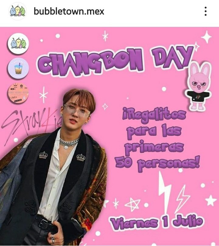 StationStay_Mx's tweet photo. ¡¡¡STAY de CDMX!!! 
En el establecimiento de @bubbletownmex se llevará a cabo el festejo del cumpleaños de #Changbin (adelanto) 

Si les es posible asistan... ojito en que habrá regalito para las primeras 50 personas. 

•Porten cubrebocas y acaten las reglas que dan. 
~Kary https://t.co/YZFsPEZKRC