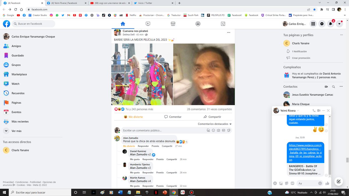 EsCharls's tweet photo. QUE PEDO!?!?!?!? Y sabroso 😋🔥😆 Alguien mas ya lo vio?👀✌😉 #Barbie #Barbiemovie #transgresor #humornegro #humortransgresor https://t.co/DjUQ7flfgR