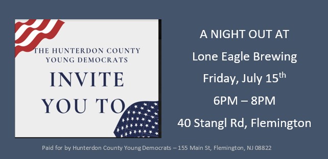 YoungDems_HCYD's tweet photo. Meet up with us July 15 at 6pm for conversation &amp; brews @loneeaglebrew    You must be 21 y/o to attend https://t.co/lt9rLcQhuN