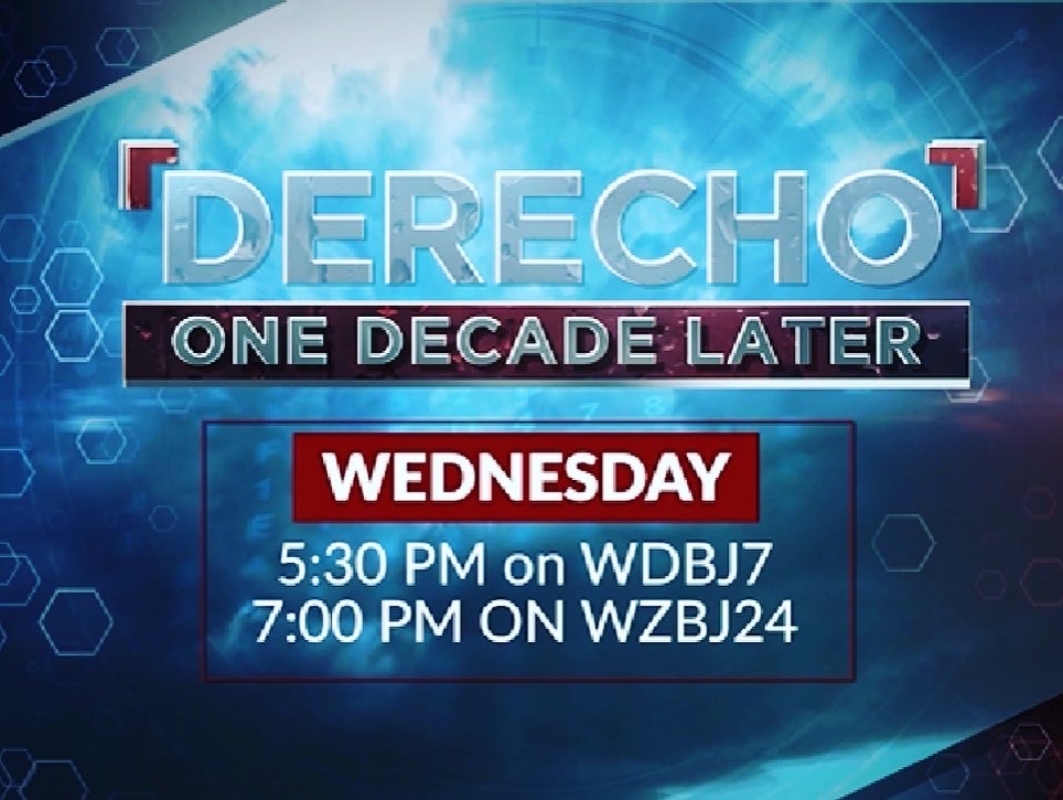 The trees were hit the hardest during the 2012 Derecho. In Wednesday’s 30 minute special, we look at signs of the wind storm still visible one decade later. Join us WED at 5:30 pm on @WDBJ7 https://t.co/lyg1ny7W0X