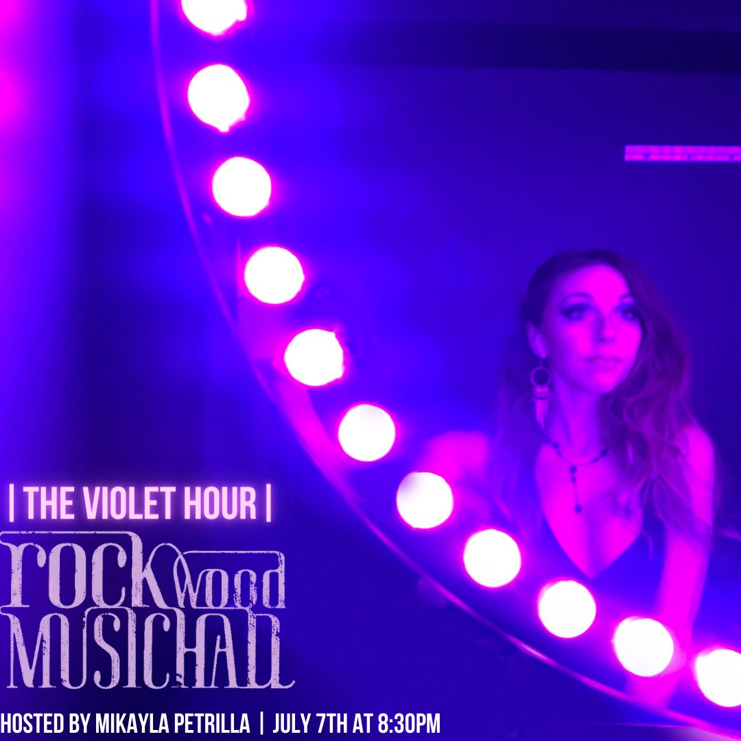heyitsmikayy's tweet photo. A new show! THE VIOLET HOUR at @RockwoodNYC July 7th @ 8:30p. Hosted by myself and featuring the talents of @soundslikepetra @edewlittle @SaigeNoelle and Charissa Hogeland. For tickets, visit https://t.co/VflDg7d3to https://t.co/Feq4G6SqbJ
