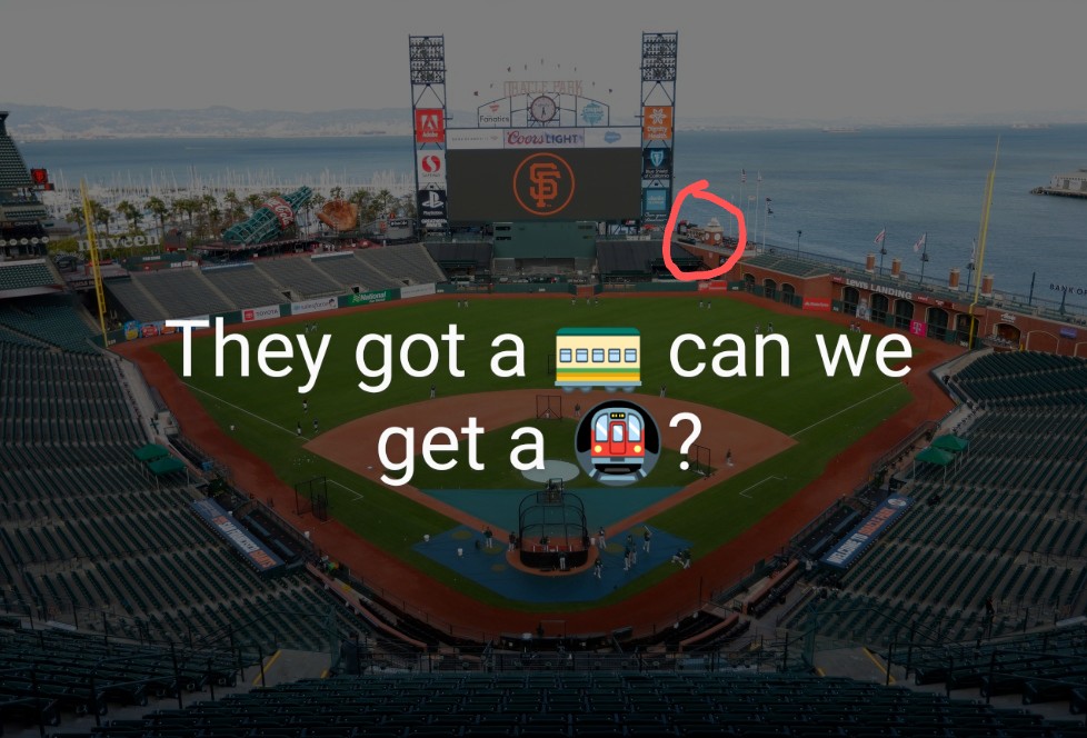 vbrunetti's tweet photo. @The7Line @The7LineSaloon SF's got a trolly, can we get a Redbird? #StevenACohen2 #Mets #LGM https://t.co/0t53m4gnTD