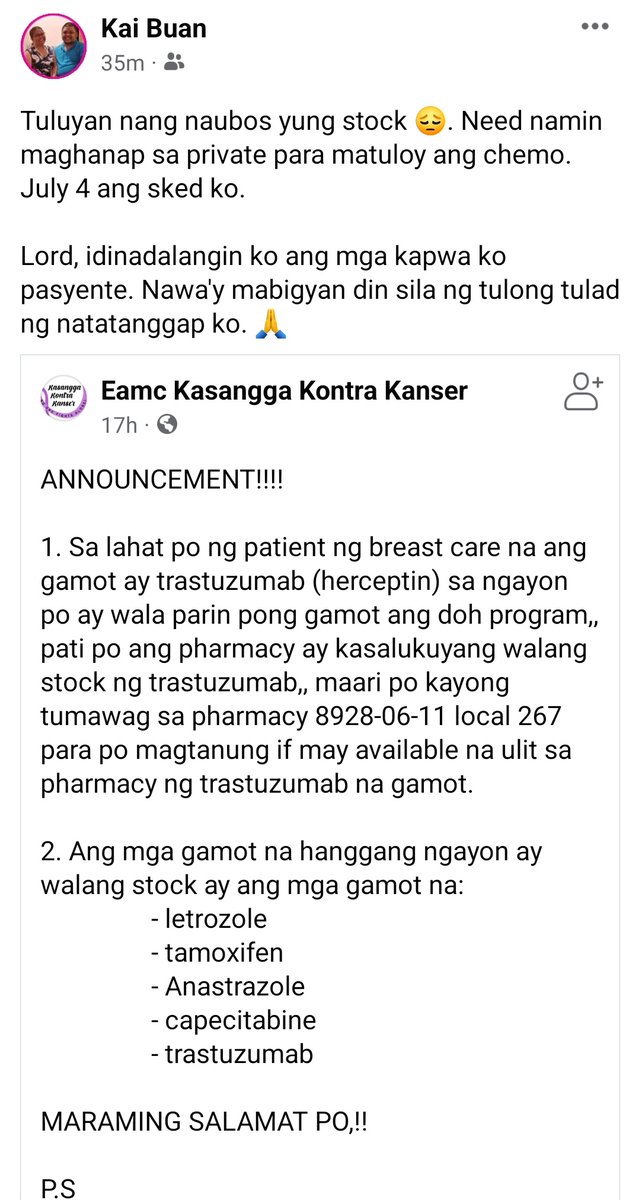 meowfie's tweet photo. Hi po Fellow Kakampinks...ung Pinsan ko po kasi nauubusan ng stock para sa gamot sa Cancer...naghahanap po kami ngayon...Kahit iretweet nyo lang po itong thread masaya na ako ❤️

#kakamPink #LeniKiko2022 #LeniRobredo 

Mama @lenirobredo sana mapansin nyo po ❤️❤️❤️ Salamat 🥺 https://t.co/yC9eFOWwzM