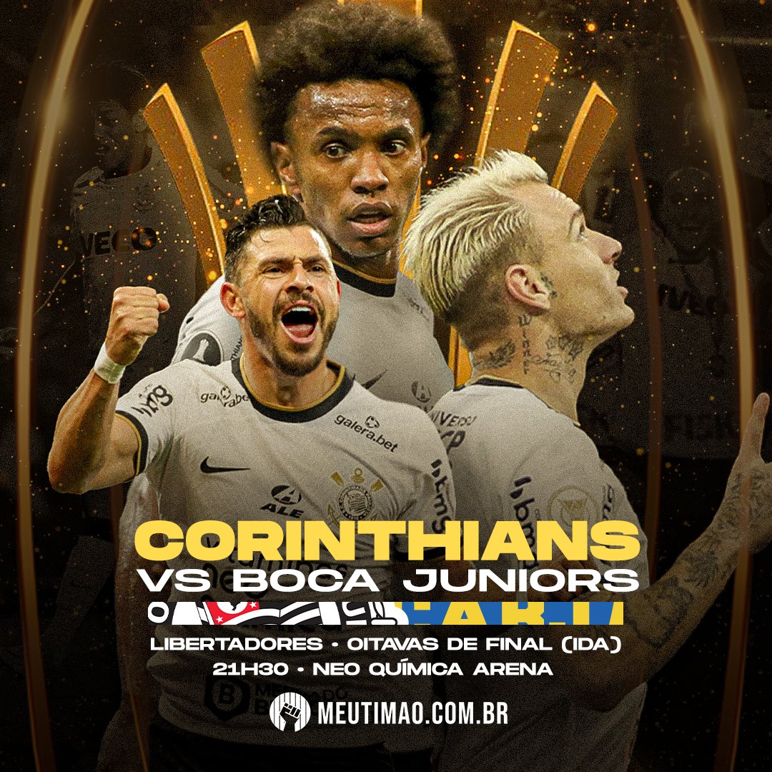 MeuTimao's tweet photo. HOJE TEM CORINTHIANS! 🔥🔥🔥 https://t.co/uFGJ8iGhVF