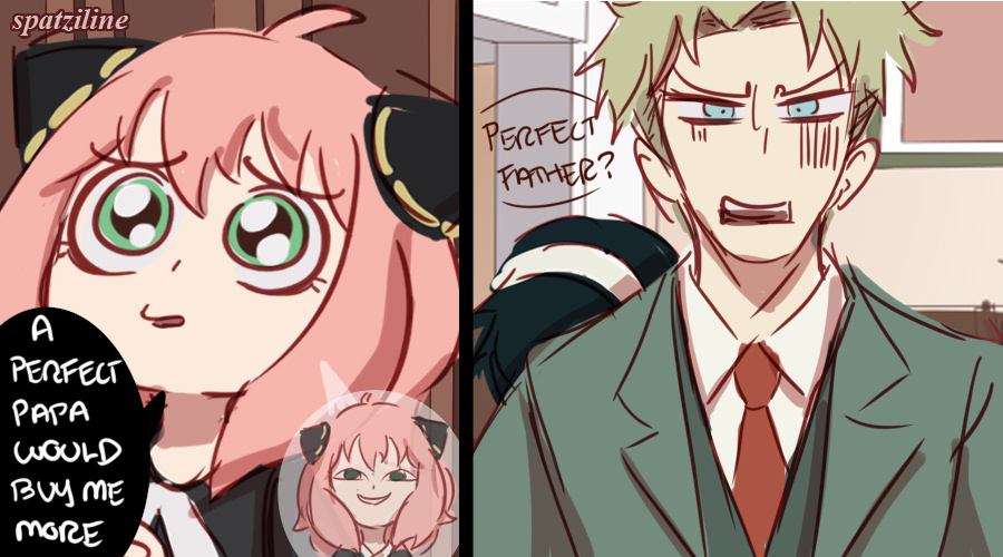 Anya single-handedly defeating her parents #Spy_family #spyxfamily #anyaforger #loidforger #yorforger 