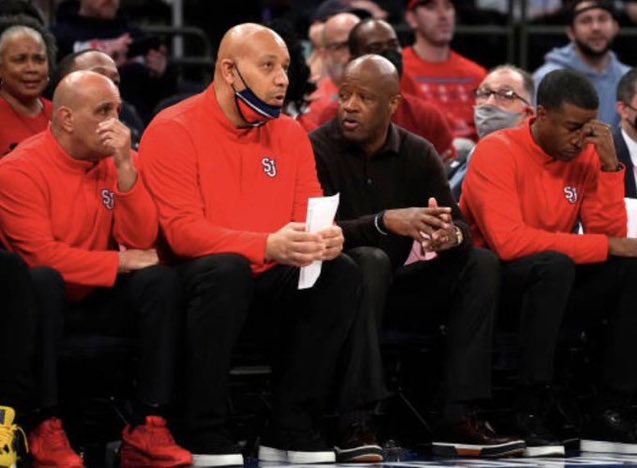 CoachGustus's tweet image. When nice things happens to good people! Congrats to St John’s coaching staff in their recruiting class! More to come! @van_macon @Iron_MikeMA @SJUNATIONnyc @TJ_Cleveland @ShoesVetrone15 Fans stay supportive all year! These guys know what they are doing!