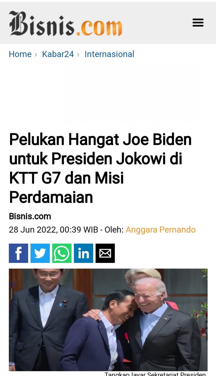 WSaanan's tweet photo. Saya sangat terharu dg ke akraban .
Pak Jokowi🥲🥲🥲 https://t.co/0UpZuw6eiQ