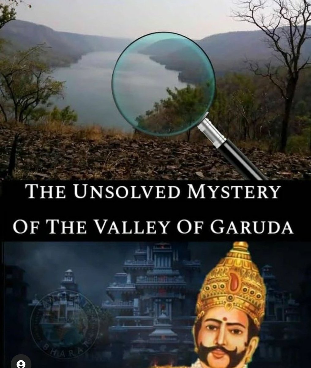 The valley of Garuda the writer John wood in his book( Unsolved and dangerous mysteries of India) wrote that the valley is located in between Andhra Pradesh and Karnataka in nallamala forests.