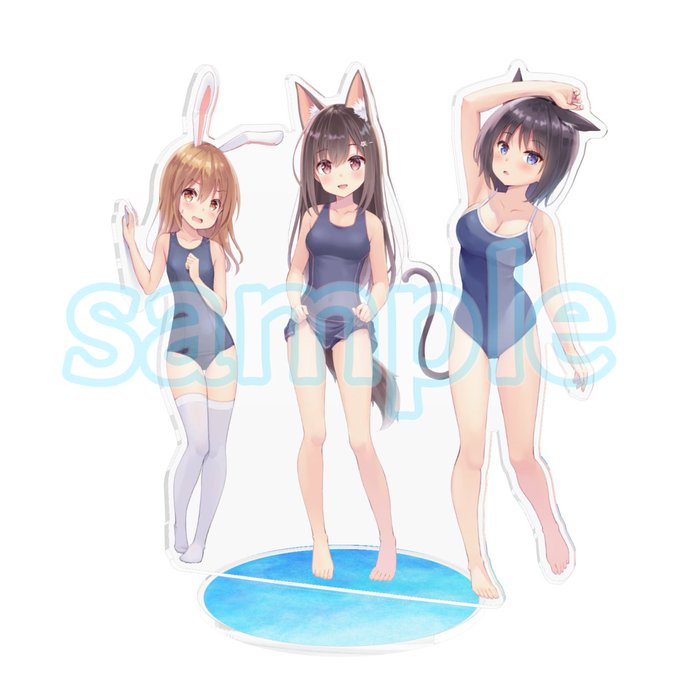 ケモガルアクリルフィギュア第2弾❗
今回はスク水姿で登場!
更には ひ・み・つ♡の日焼け跡姿も❗❓
卓上に是非飾って下さい😊

■スク水ver
https://t.co/ibkg232PSp

日焼けver
https://t.co/PhcXrnbGnT 