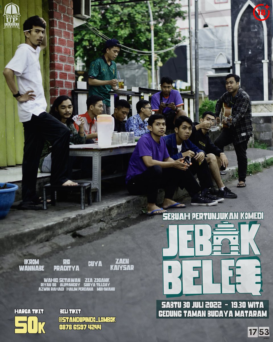 Pertunjukan Komedi, 30 Juli 2022.