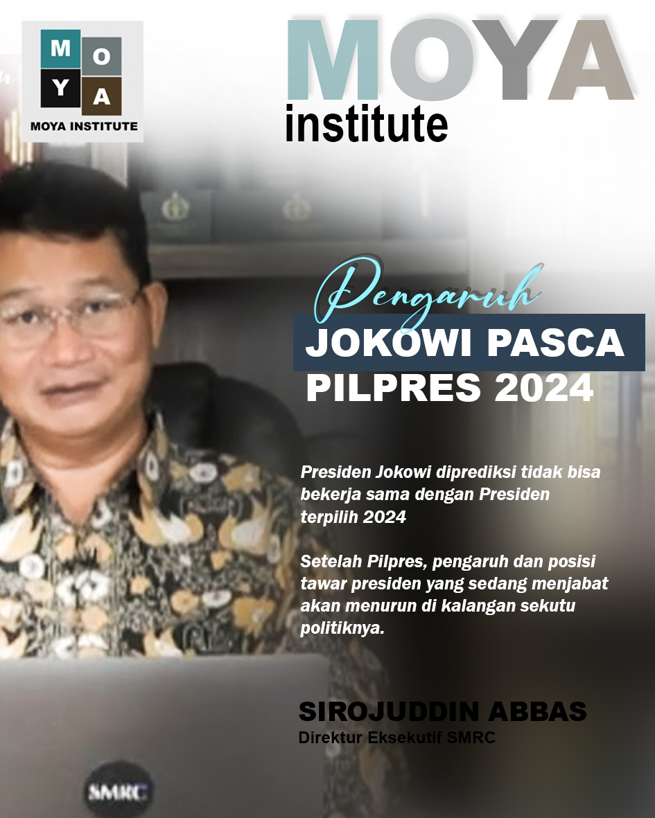 moyainstitute's tweet photo. Respon Direktur Eksekutif SMRC, Dr. Sirojuddin Abbas, terkait Pengaruh Jokowi Pasca Pilpres 2024
#sirojuddin #moyainstitute #pemilu #pilpres2019 #pemilu2024 #smrc https://t.co/B08V14UVCg