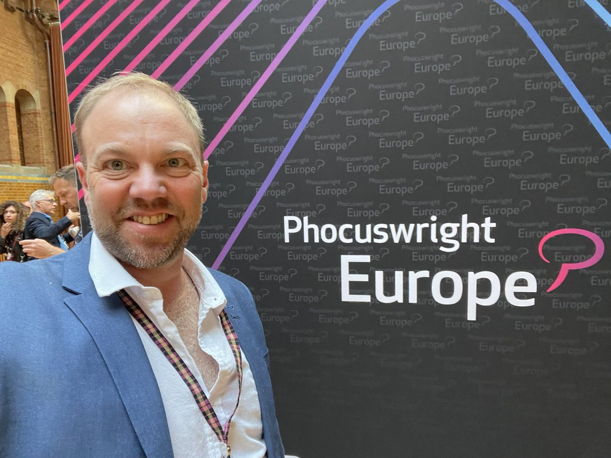 melzack's tweet photo. Back at #phocuswright Amsterdam https://t.co/XxwAbhjxpo