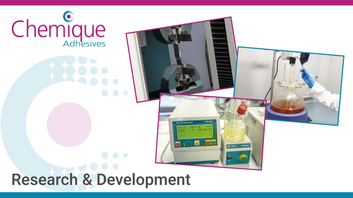 Did you know…

We have over 35 years of experience analysing &amp; testing adhesives.

Our  R&amp;D laboratory allows our chemists to carry out multiple tests and recommend the correct adhesive and application process specific to a customers’ needs.

bit.ly/2KAErVo
 
#adhesives
