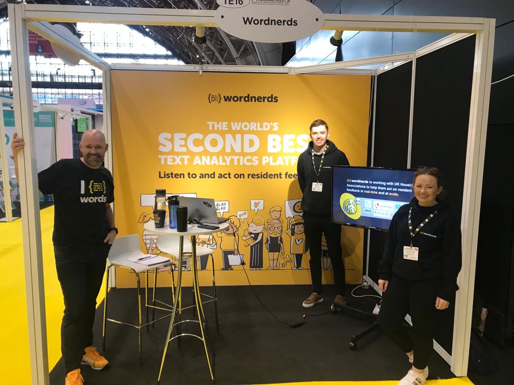 Good morning #housing22. If you're attending and tenant feedback is your game, then pop by to stand TE16. We'll show you how you can make your data work to improve tenant satisfaction, without any extra time and effort from you and your team.