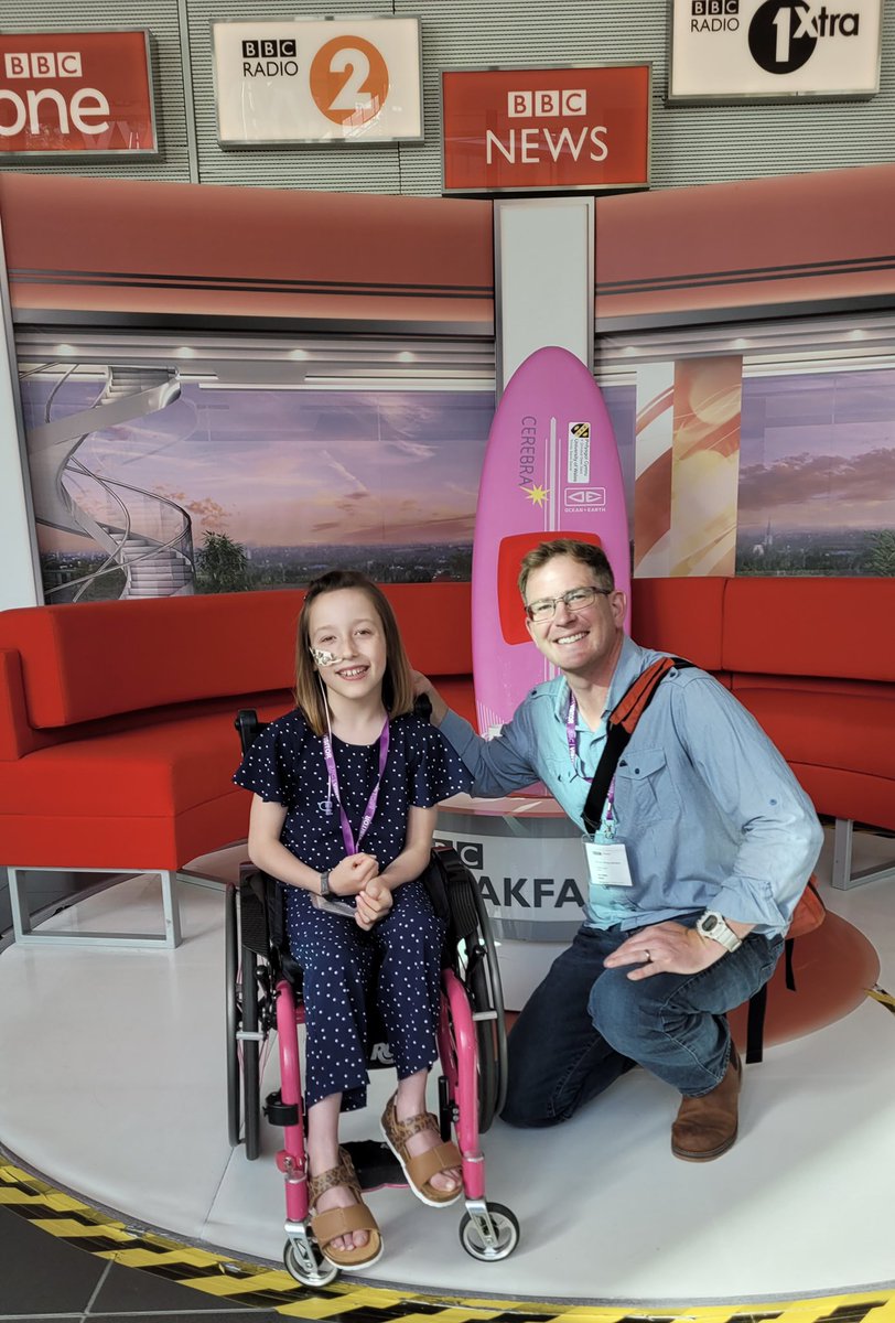 UWTSD's tweet photo. Proud &amp; delighted to see Imogen &amp; UWTSD’s Dr Ross Head on @BBCBreakfast this morning!

You can read more about the amazing collaborative work by Dr Head, @CerebraCharity and his team to help Imogen and other children here 👇

https://t.co/ehh9kkWwmz https://t.co/NygHPI43cj