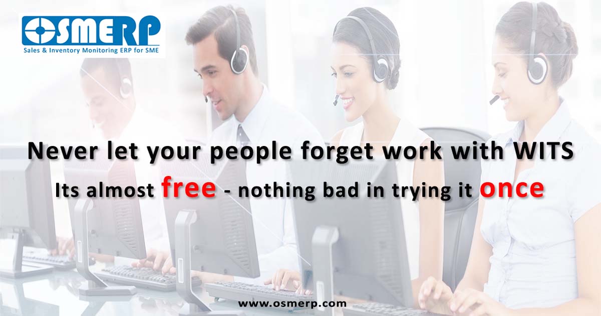 OSMERP2's tweet photo. Never let your people forget work with WITS - Its almost free - nothing bad in trying it once.
Manage clients, partners, and employees at one place
Distribute work among your team members
Visit https://t.co/jbqohCnbT7 to start Free Trial
#Business_Management_Software https://t.co/dpqy2fnZp5