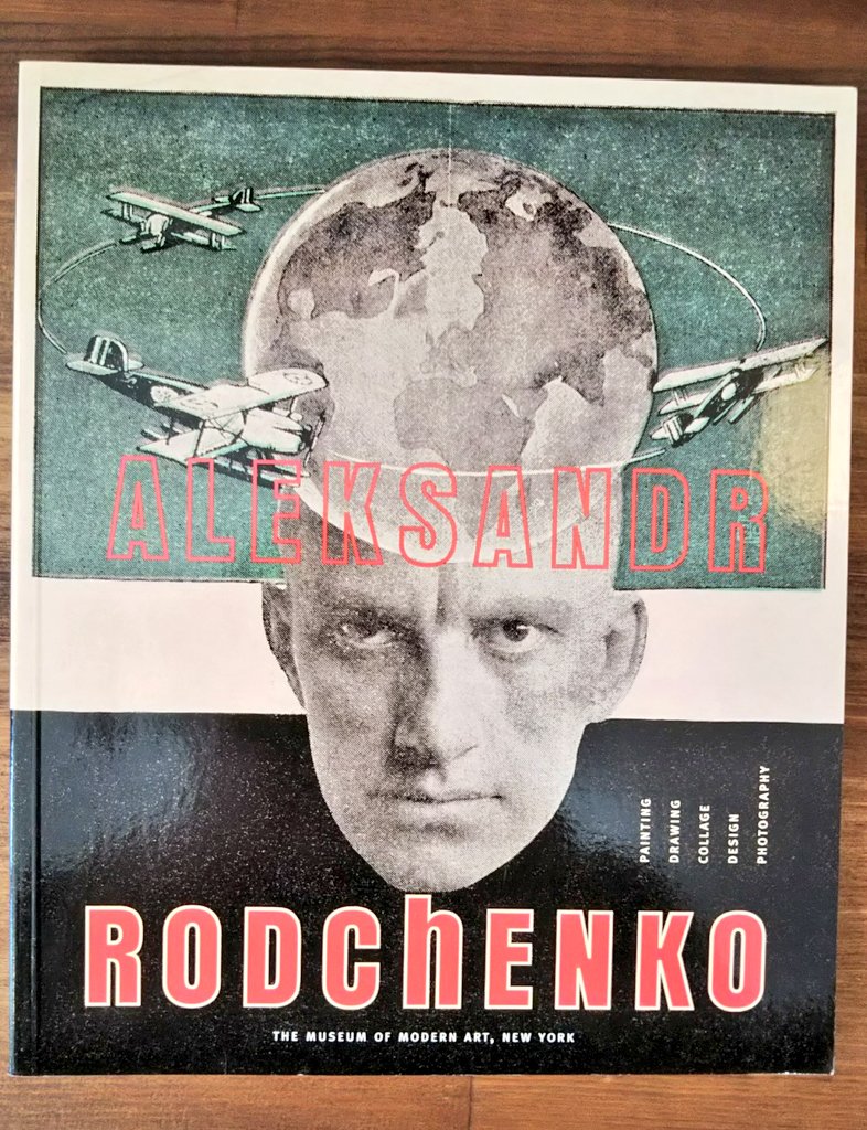 今日の一冊。ロシア構成主義の芸術家アレクサンドル・ロドチェンコのMOMAでの展覧会図録。, image size:786x1024