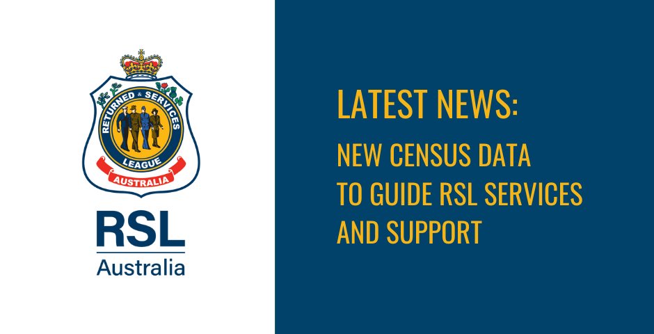 RSL Australia welcomes new insights into the nation’s veteran population, with #2021Census data released today providing a clearer picture of how many veterans live in Australia and where key communities are located, which will help shape effective ... rslaustralia.org/latest-news/ne…