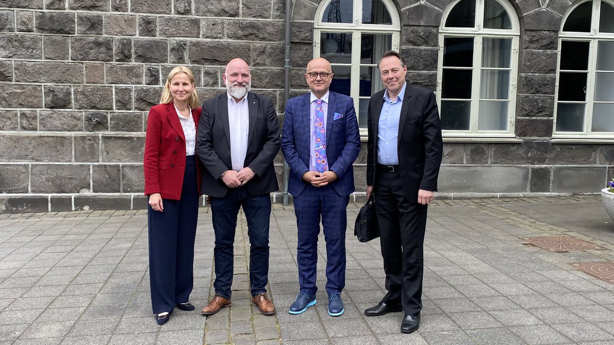 UNFPA_Nordic's tweet photo. Yesterday, we had the pleasure of meeting members of the Foreign Affairs Committee of @Althingi to discuss @UNFPA’s response in Afghanistan 🇦🇫 together with @UNFPAAfg Representative @bodirozasasha.

#PartnersAtCore 🇮🇸 https://t.co/c4V5AP37QA