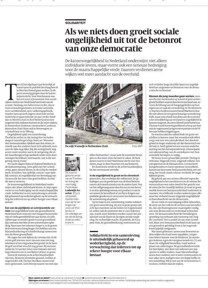 LodewijkA's tweet photo. Red de democratie, bestrijd de ongelijkheid! #thorbeckelezing https://t.co/c7oTxNuie2